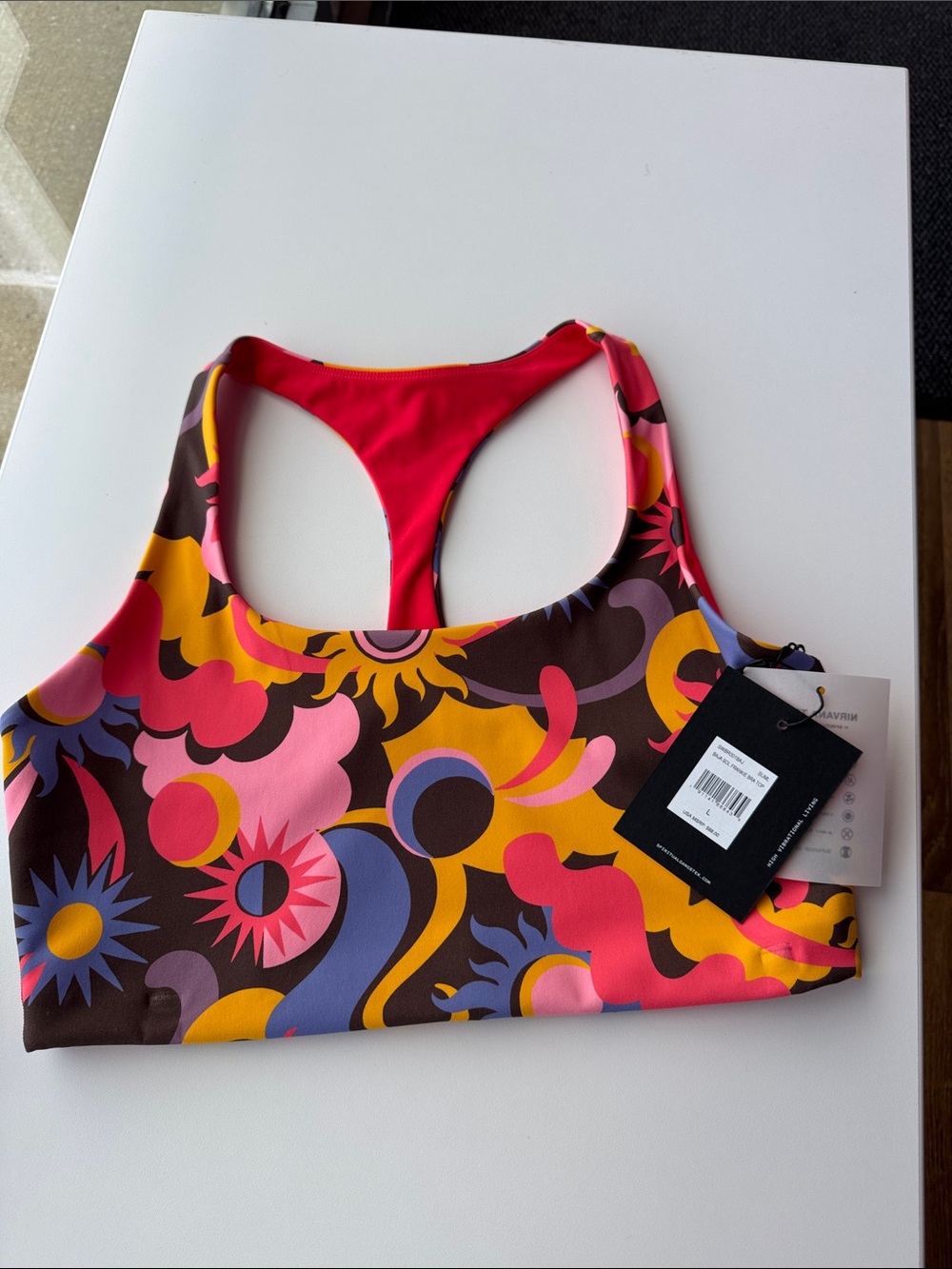 Spiritual Gangster Baja Sol Retro Floral Racerback